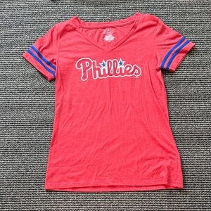 Genuine Merchandise Red Phillies Tee